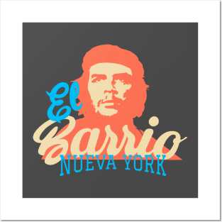 New York El Barrio  -  Spanish Harlem  - El Barrio  NYC Che Guevara Posters and Art